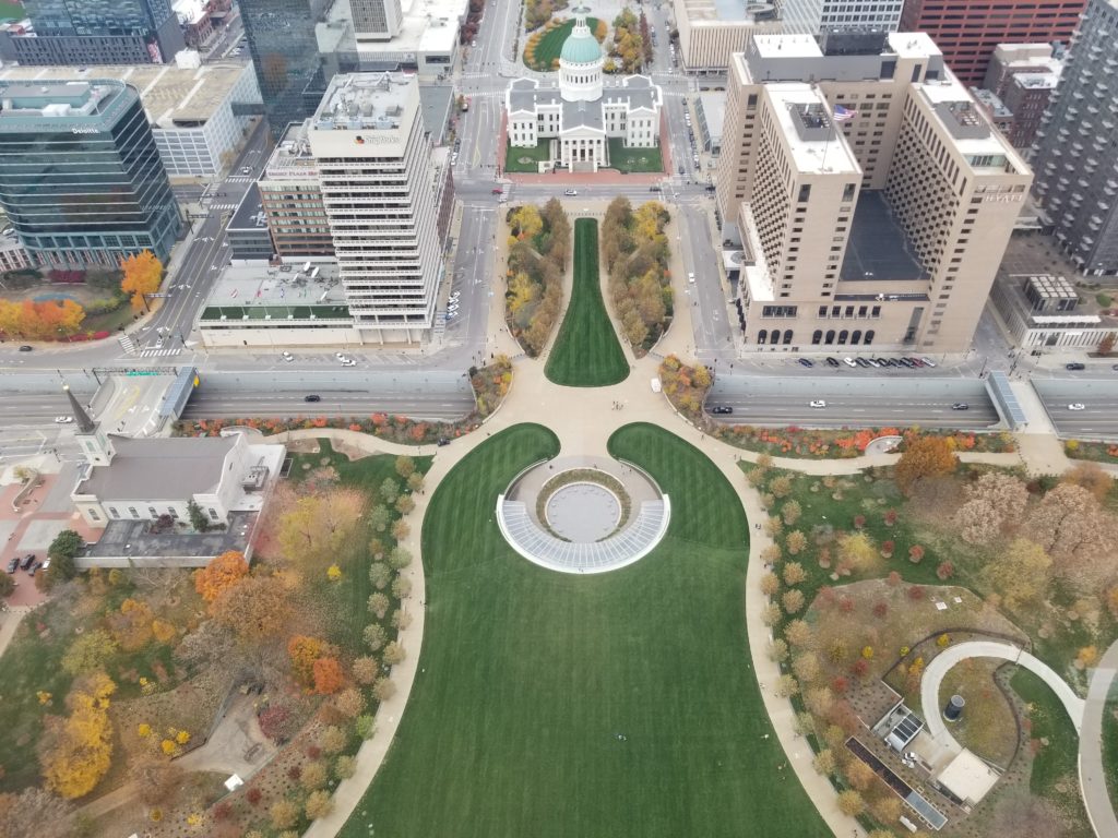 St. Louis from the Gateway Arch