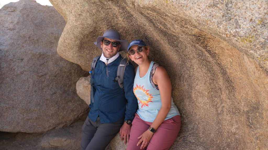 Tyler & Olivia in Joshua Tree National Park, CA