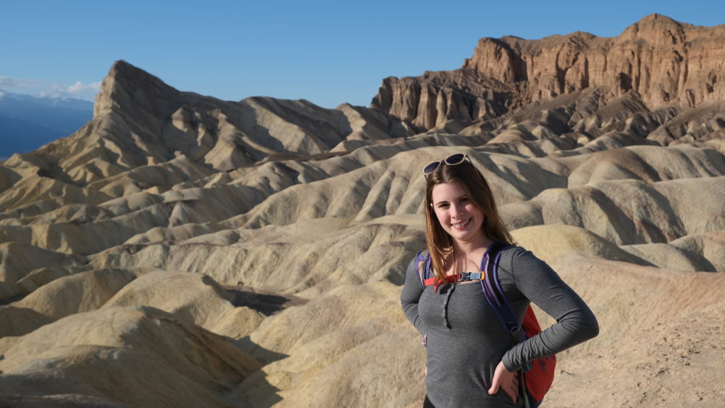 Amy at Death Valley National Park, CA